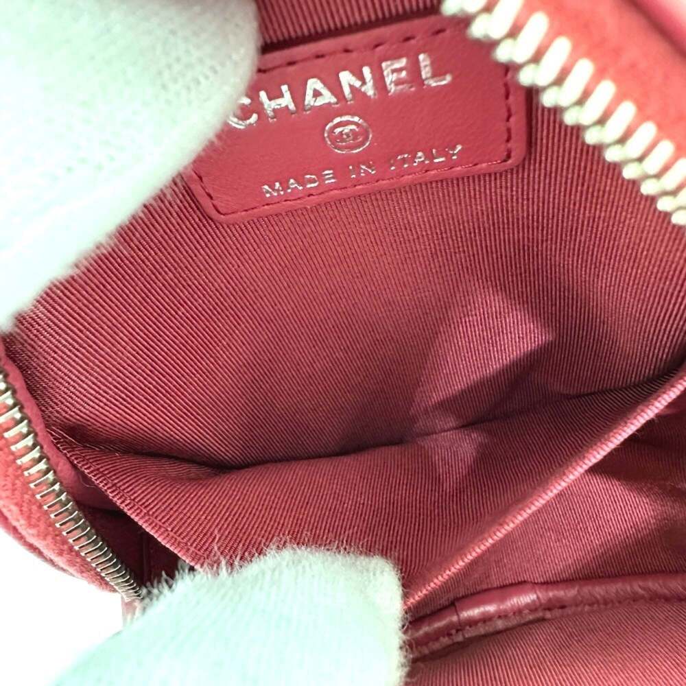 CHANEL Lambskin Leather Logo Shoulder Bag - Picture 12 of 15